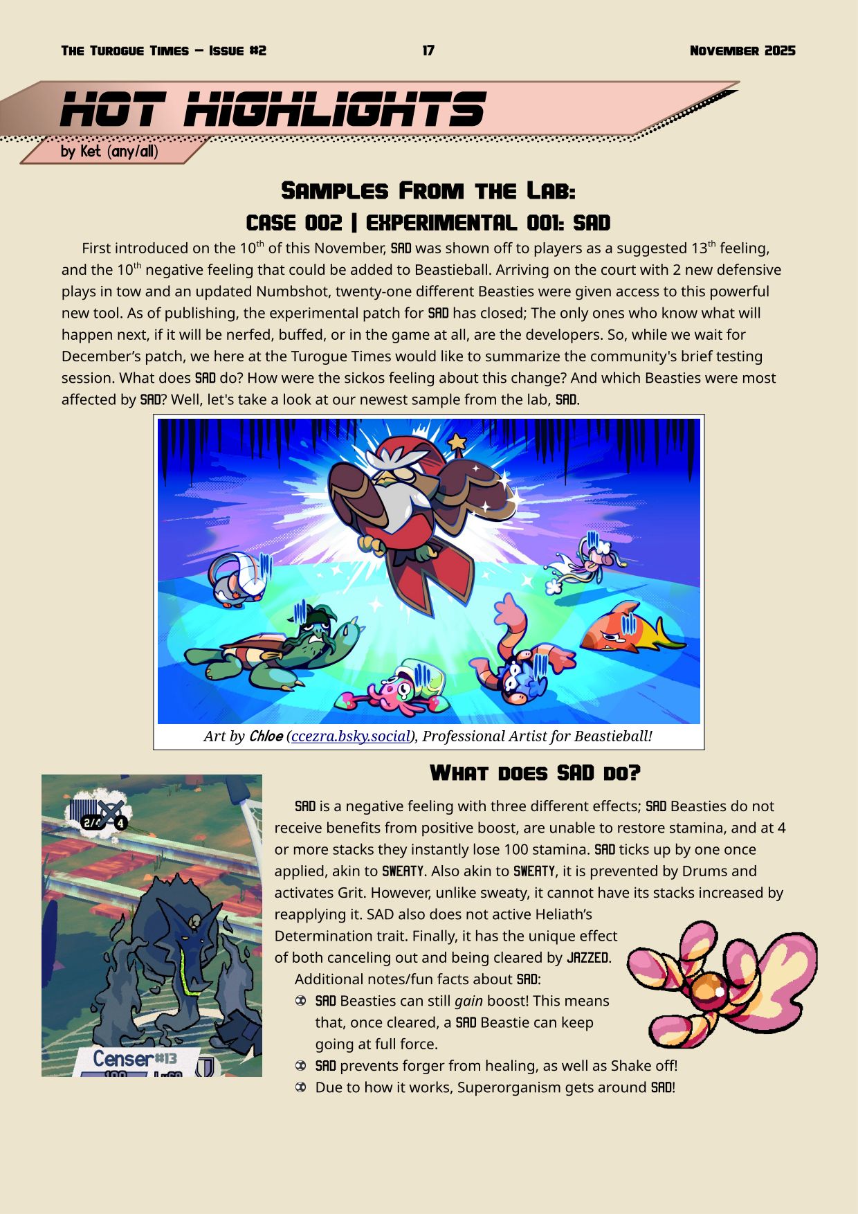 Page 17. Sadness experimental patch overview by Ket